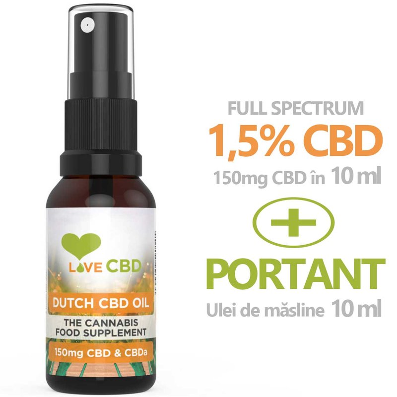 Ulei CBD 150 mg 20ML Dutch CBD Oil